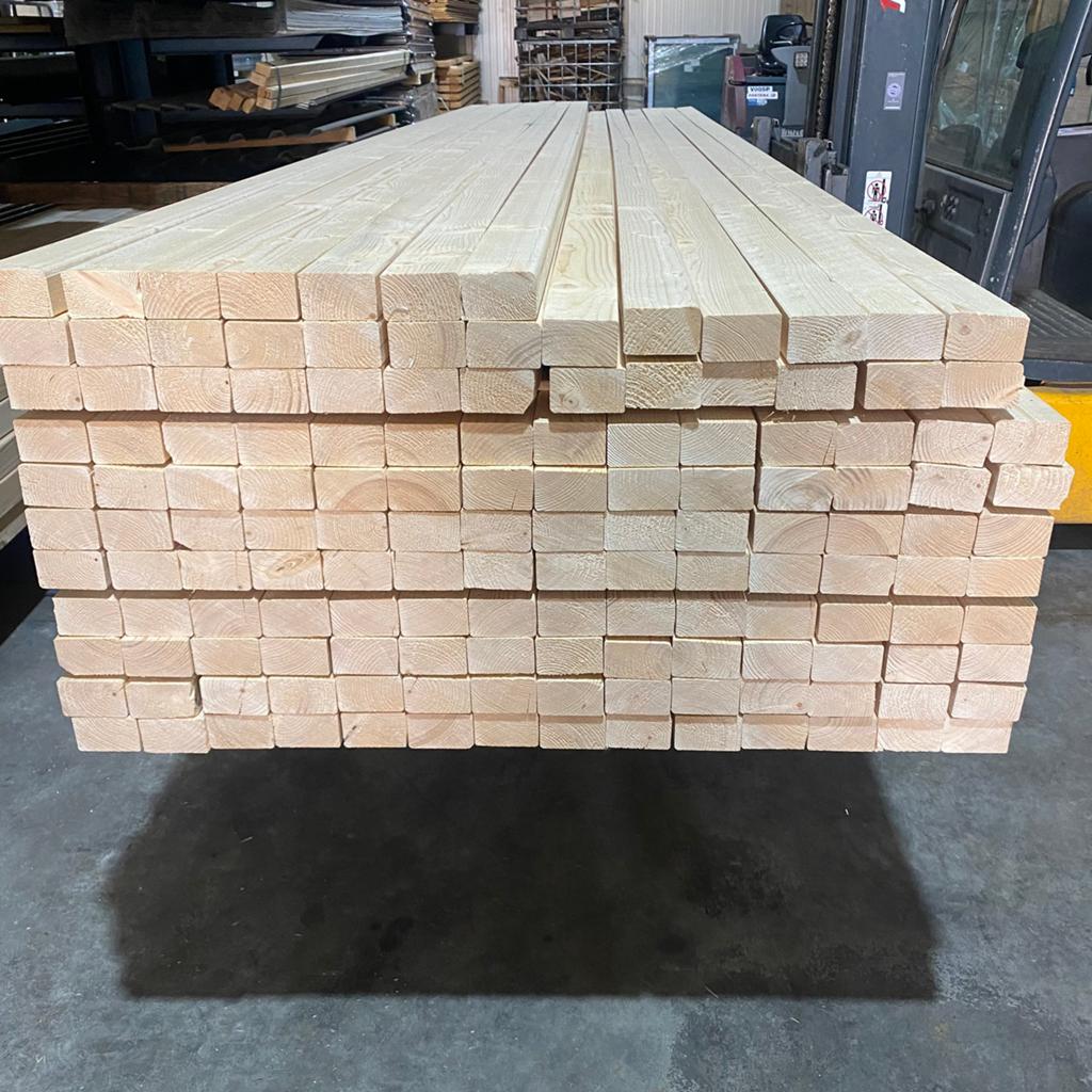 Vuren regels 45x70mm geschaafd, balken 4,5x7cm, Doe-het-zelf en Verbouw, Hout en Planken, Nieuw, Ophalen of Verzenden, Balk, Vuren