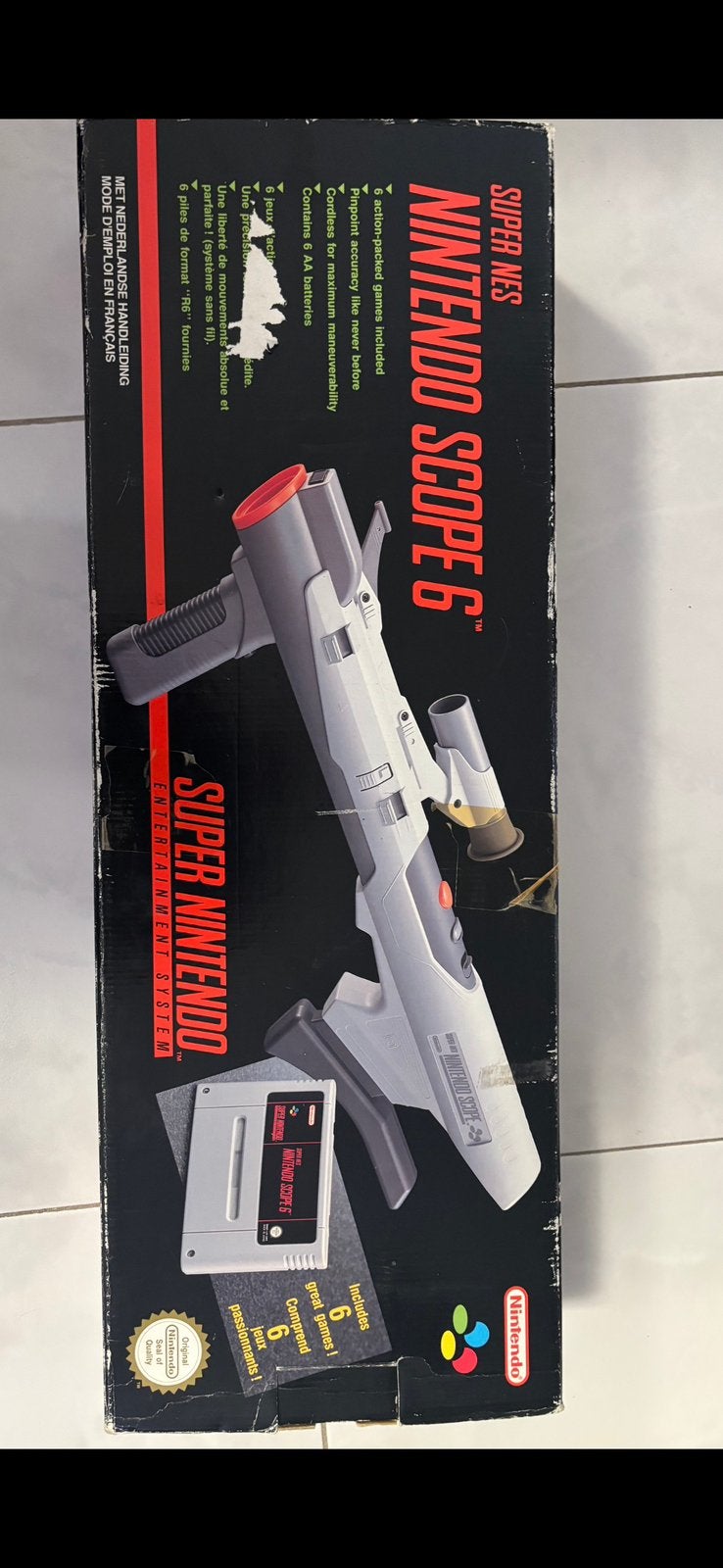 Nintendo scope 6, Ophalen of Verzenden, Gebruikt, Zonder controller