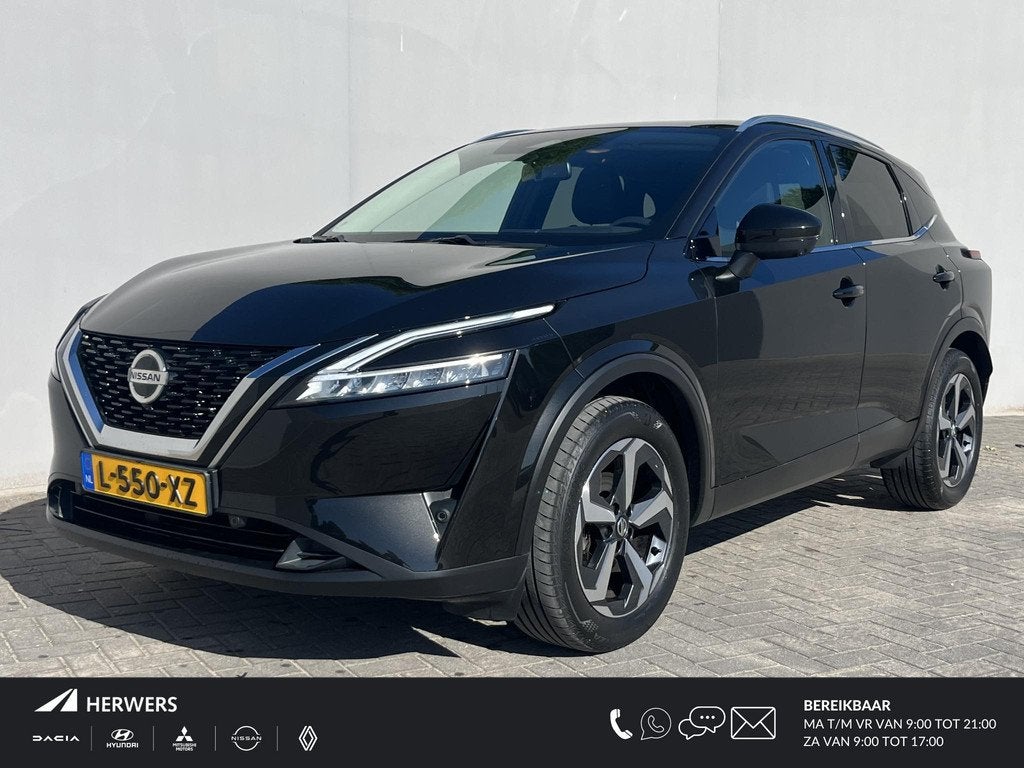 Nissan Qashqai 1.3 MHEV Xtronic Premiere Edition / Trekhaak, Auto's, Nissan, Bedrijf, Te koop, Qashqai, 360° camera, ABS, Achteruitrijcamera