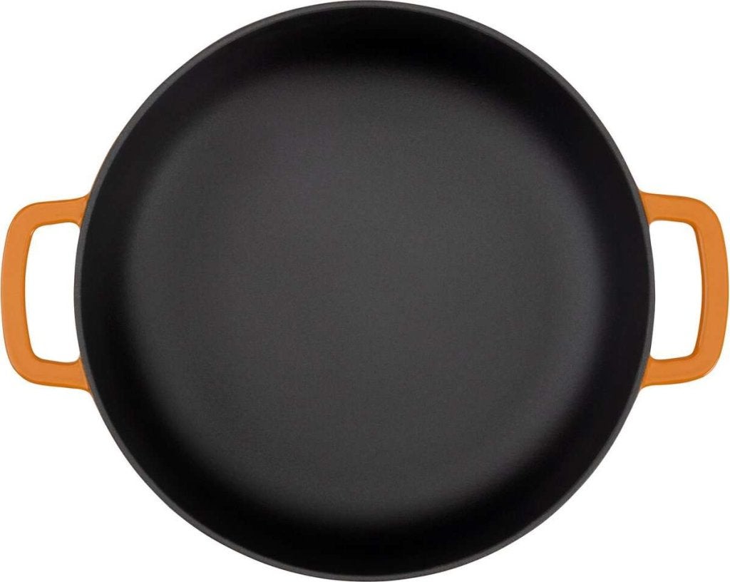 Combekk Sous-chef Dutch Oven / Braadpan 32cm oranje, Huis en Inrichting, Keuken | Potten en Pannen, Info@mystore.nl, Gietijzer