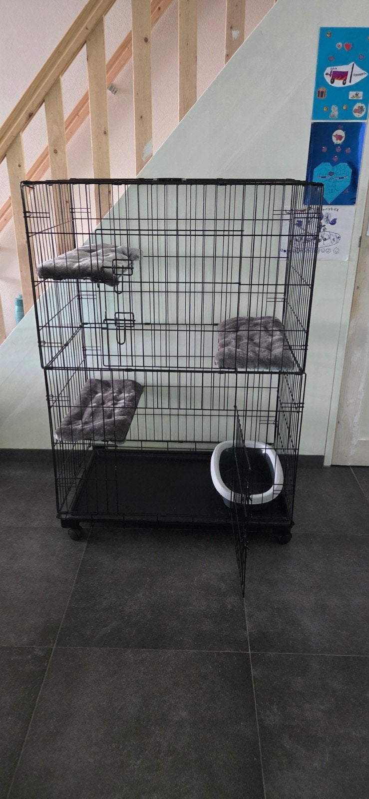 Kattenkooi, Dieren en Toebehoren, Katten-accessoires, Zo goed als nieuw, Ophalen