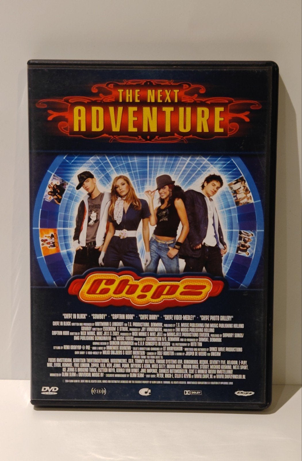 CH!PZ The Next Adventure Videoclips making‑of live chipz dvd, Alle leeftijden, Ophalen of Verzenden, Zo goed als nieuw