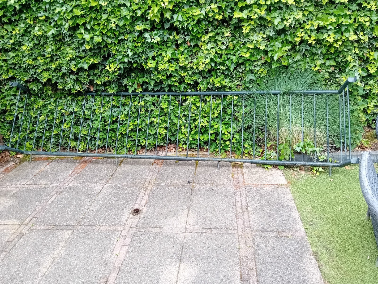 GRATIS Balkonhek, Tuin en Terras, Ophalen, Gebruikt, IJzer, Tuinhek