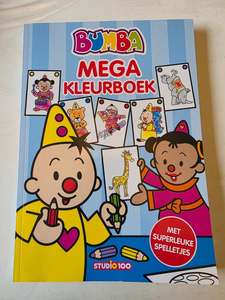 Bumba mega kleurboek nieuw, Ophalen of Verzenden, Nieuw, 2 tot 3 jaar