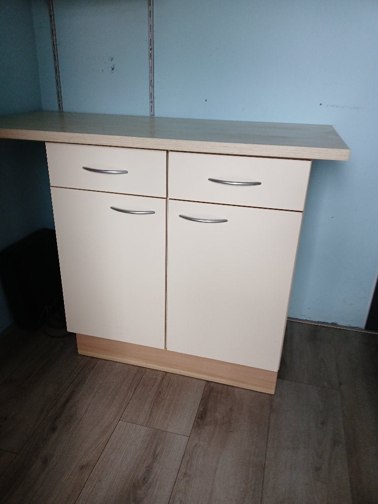 keukenkast, Ophalen, Gebruikt, Geel, 50 tot 100 cm