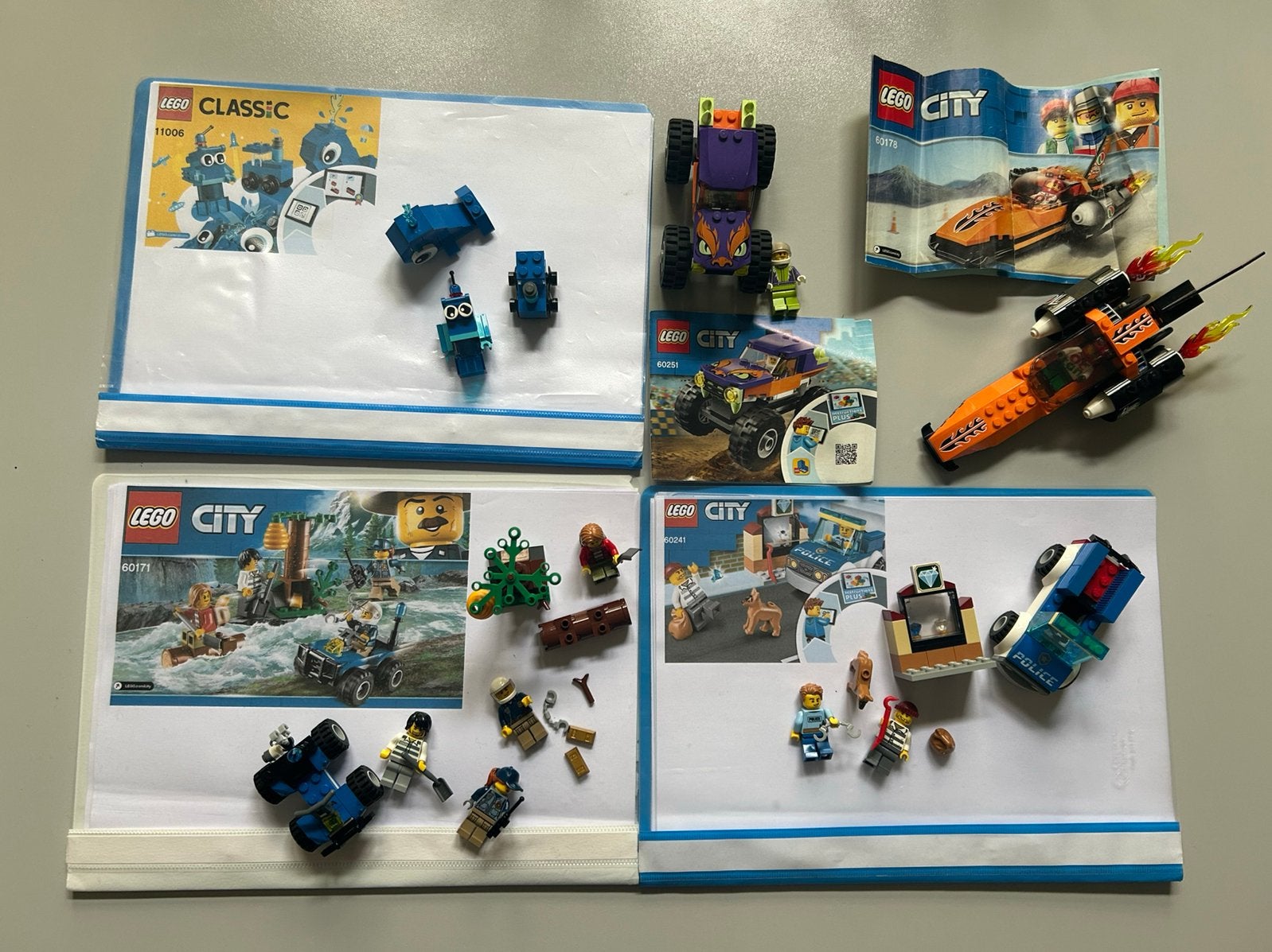 5 lego sets, Ophalen of Verzenden, Gebruikt