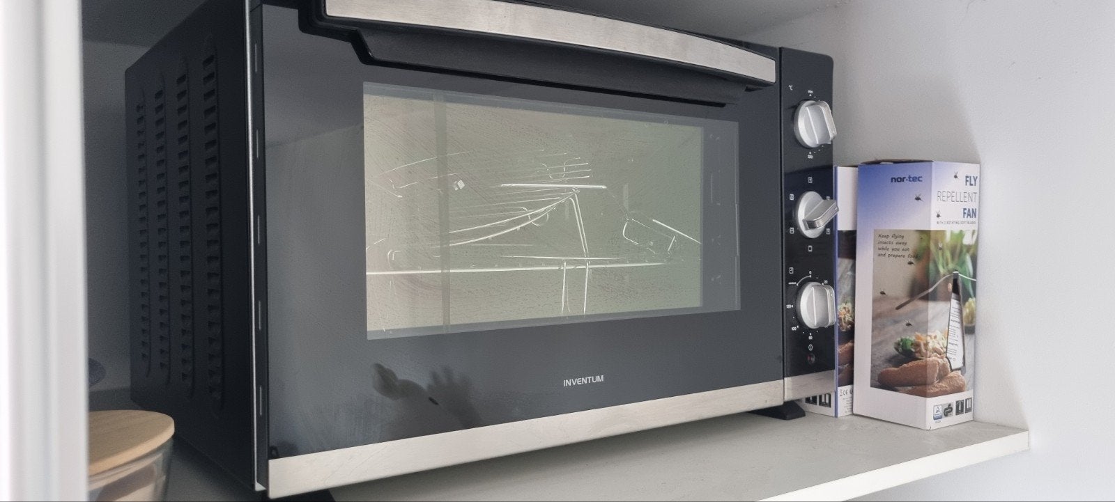 Inventum oven, Ophalen, Zo goed als nieuw, Minder dan 45 cm
