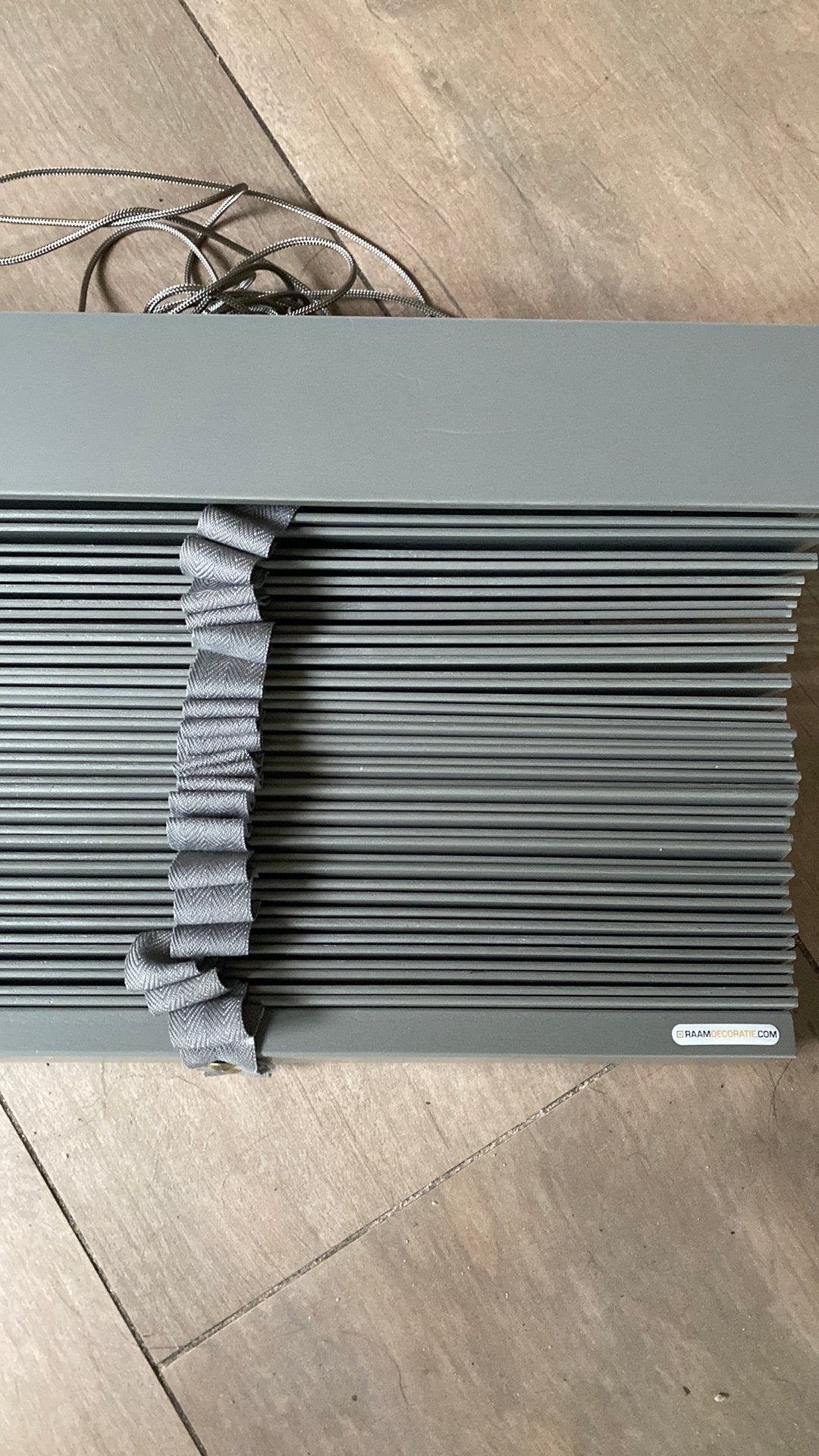 Nieuw lamellen 84 breed 183 hoog taupe kleur met band, Ophalen of Verzenden, Zo goed als nieuw, 50 tot 100 cm, 150 tot 200 cm