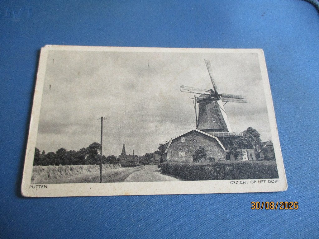 Putten (1950), Verzamelen, Ansichtkaarten | Nederland, Ophalen of Verzenden, Voor 1920, Gelopen, Gelderland