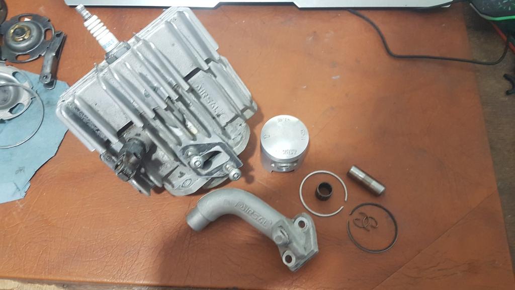 Airsal 65cc cilinder kit Sachs 505 504, Ophalen of Verzenden, Gebruikt, Cilinder