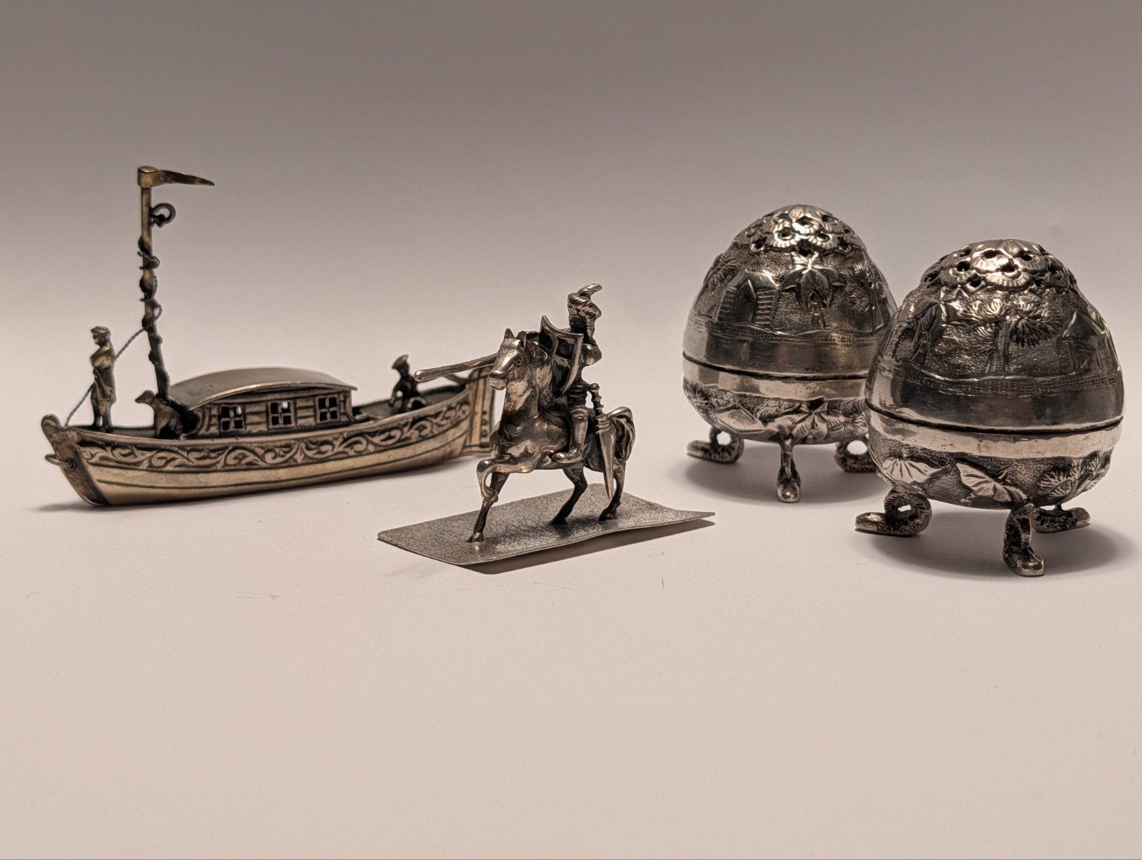 Zilveren verzamelobjecten en miniaturen, Ophalen of Verzenden, Zilver