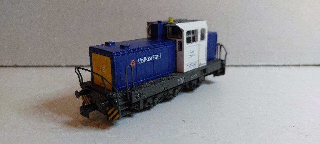 VolkerRail DHG 700 Diesel Locje Z.G.A.N Digitaal Lezen (07), Wisselstroom, Locomotief, Ophalen of Verzenden, Märklin
