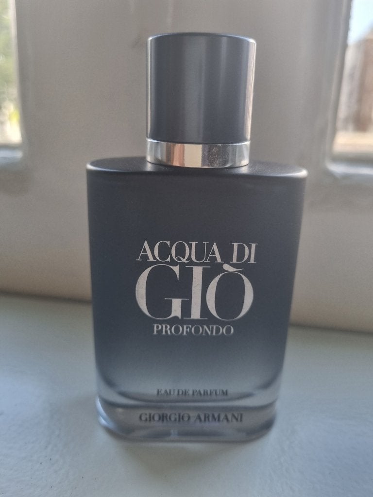 Acqua di Giò Profondo Giorgio Armani, Ophalen of Verzenden, Zo goed als nieuw