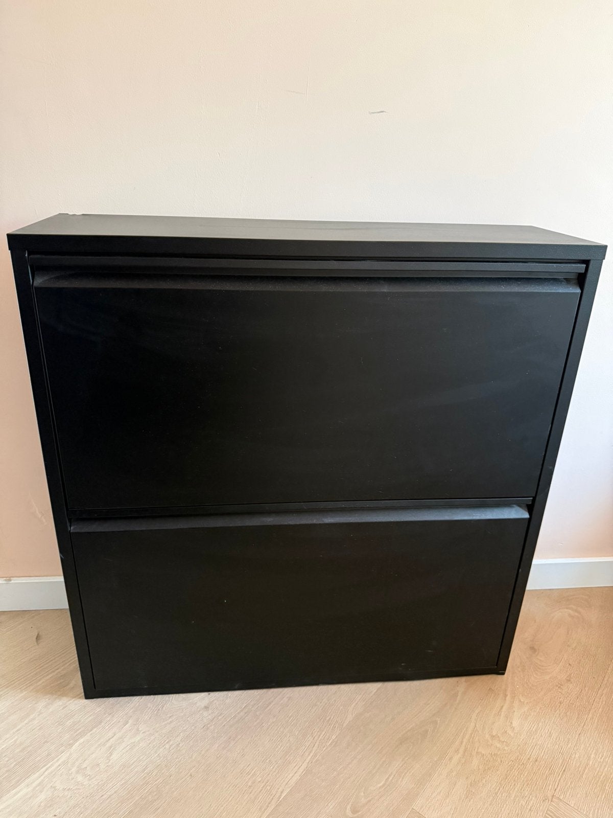 Spindler design Billy 2 zwart schoenenkast, Ophalen, Gebruikt, Zwart