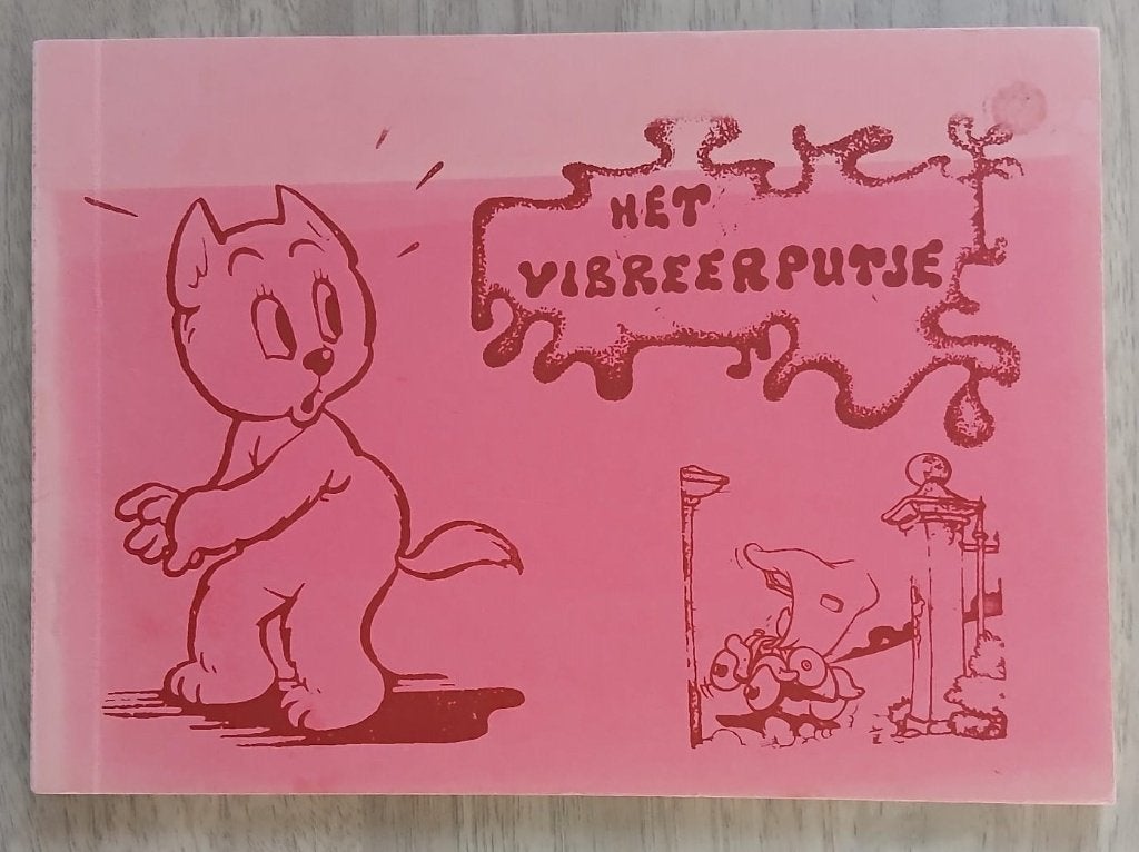 Tom Poes. Het vibreerputje. 1973. Illegaal., Gelezen, Marten Toonder, Eén stripboek, Ophalen of Verzenden