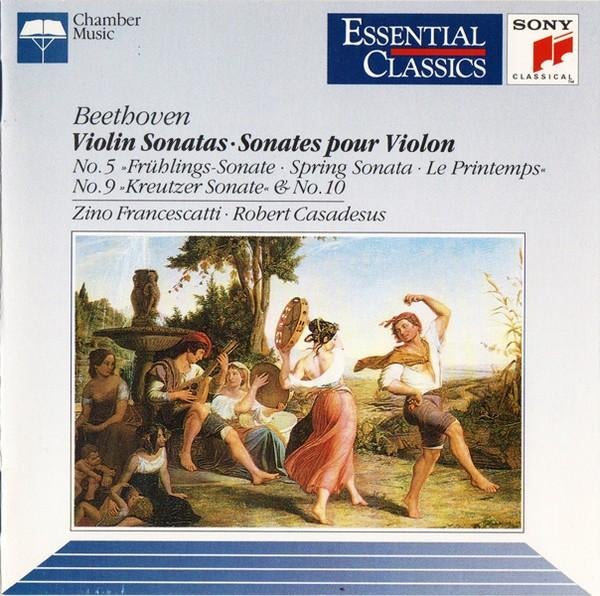 Beethoven Violin Sonatas no 5,9,10. Francescatti CD, Cd's en Dvd's, Ophalen of Verzenden, Classicisme, Gebruikt, Overige typen