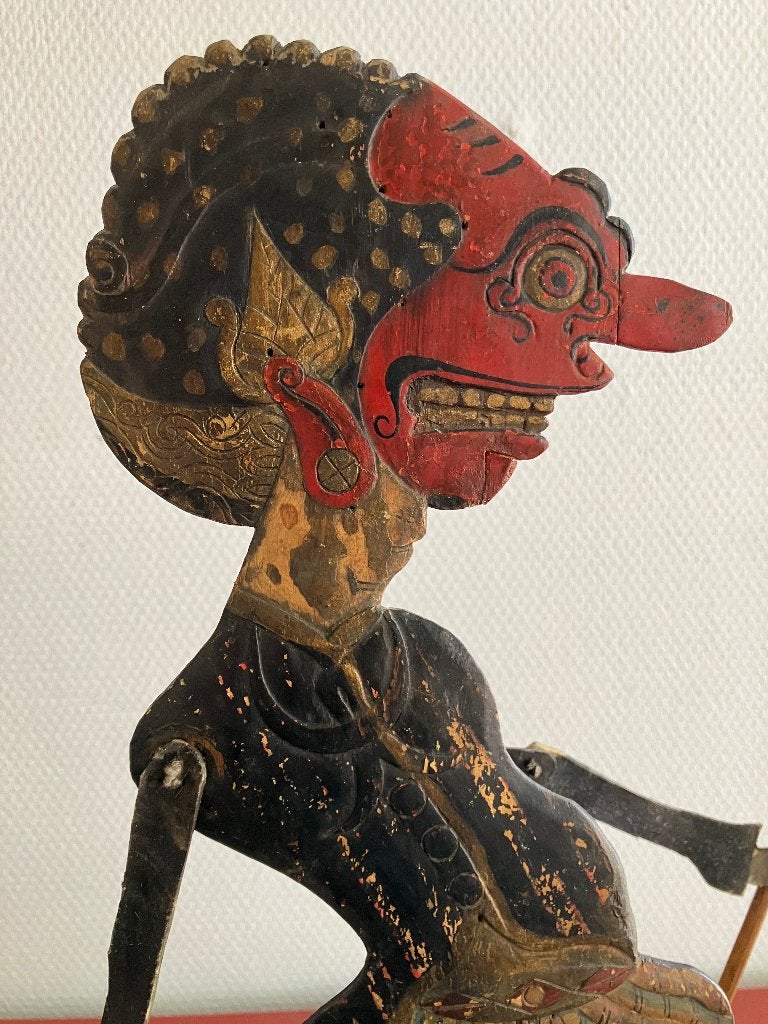 Balinese houten Wajang-pop, Ophalen of Verzenden