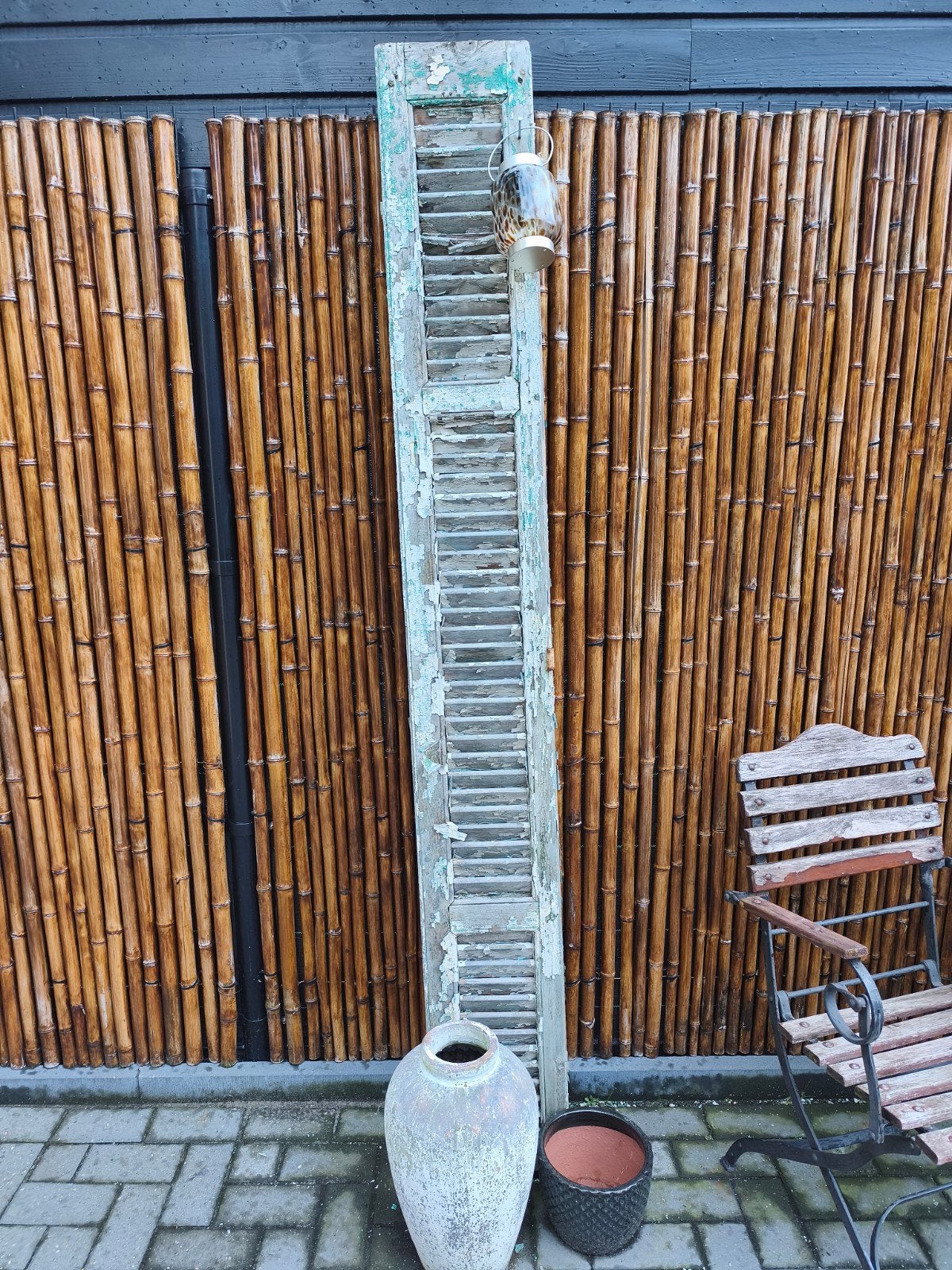 3 brocante luiken, Ophalen, Hout, 200 cm of meer, 150 tot 200 cm