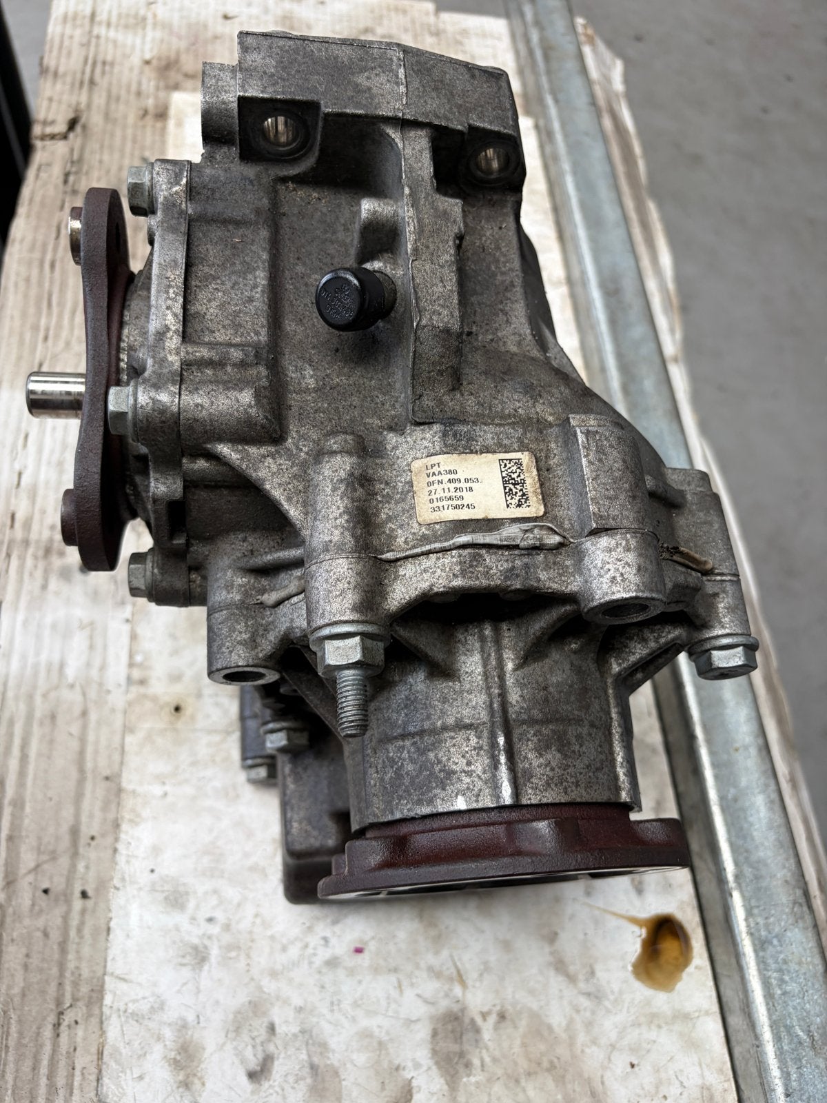 0FN409053BDefecte verdeelbak VW Audi - Onderdelen of revisie, Ophalen of Verzenden, Gebruikt, Volkswagen