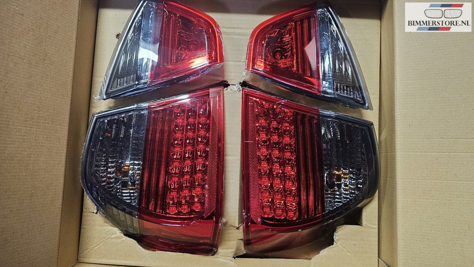 Achterlicht set led rood smoke BMW 3 serie E90 sedan 1216993, -, Nieuw, Ophalen of Verzenden, -