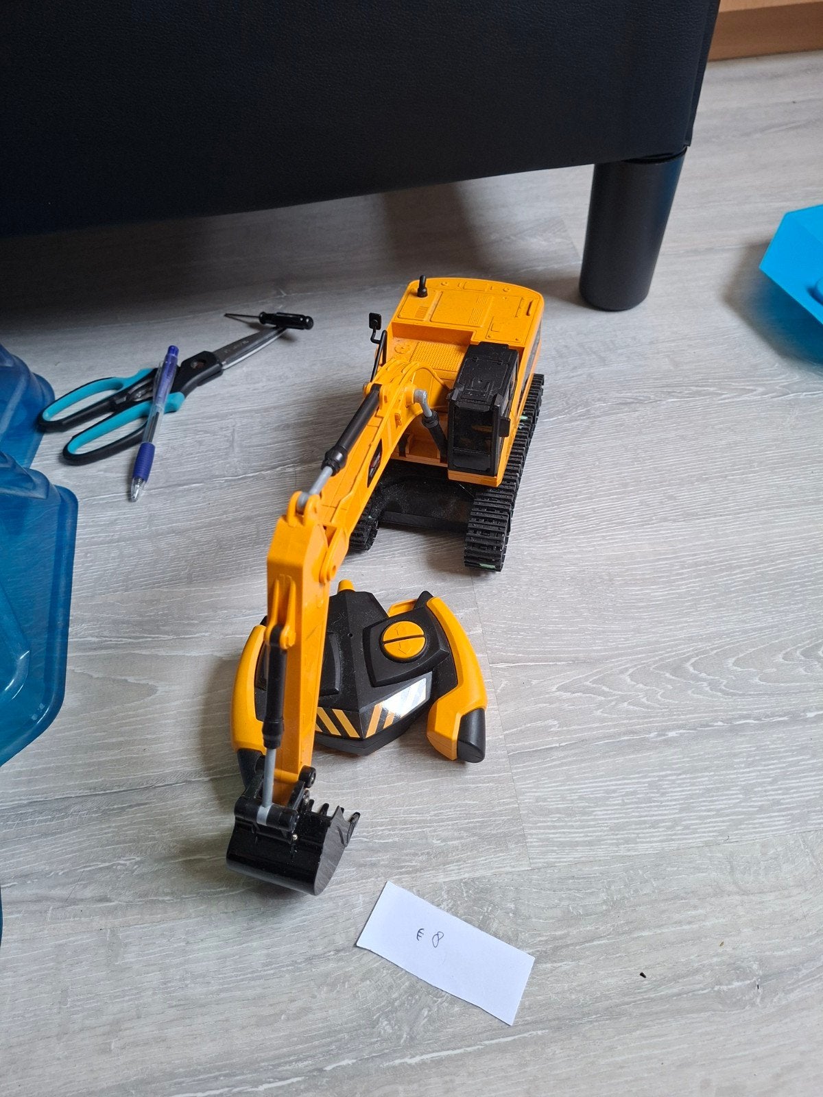 Speelgoed graafmachine met afstandsbediening, Ophalen, Gebruikt, Afstandsbediening