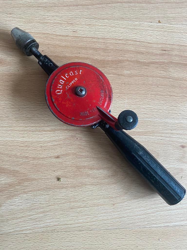 Qualcast Clipper Vintage handboormachine, Ophalen of Verzenden