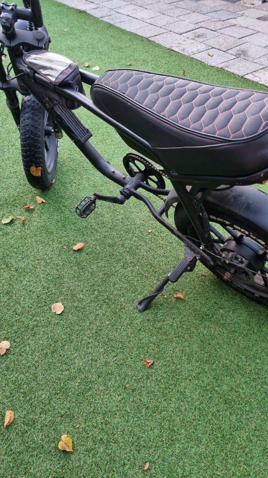Stoere Fatbike E-bike - Perfect voor stad en avontuur, Gebruikt, Minder dan 47 cm, 30 tot 50 km per accu, Ophalen