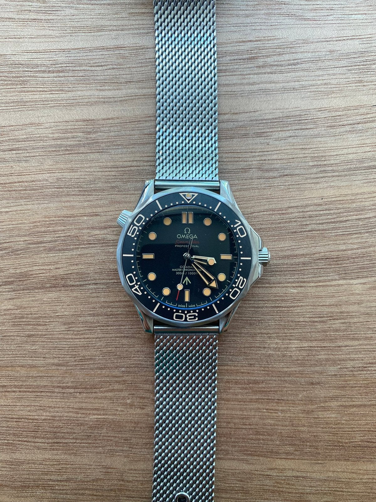 Omega Seamaster 300m NTTD model - €500, Ophalen, Staal, Staal, Polshorloge