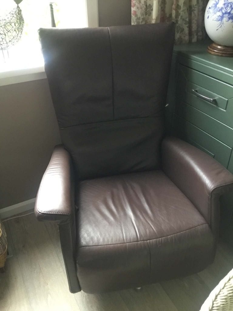 relax stoel van prominent, Ophalen, Gebruikt, Minder dan 75 cm, Leer
