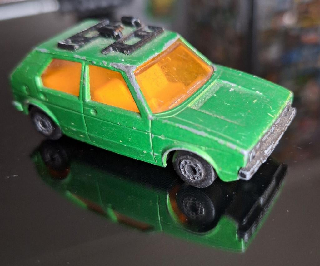 Matchbox nr7 volkswagen golf 1976, Ophalen of Verzenden, Gebruikt, Auto