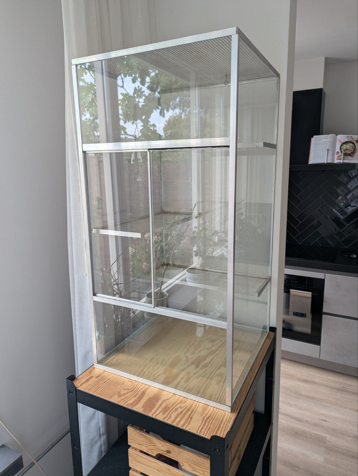 knaagdieren verblijf/terrarium, Ophalen, Gebruikt
