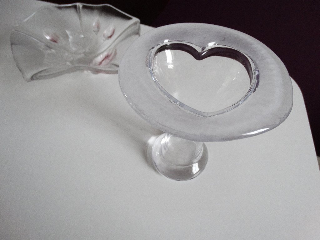Muurla CUPIDO glazen vaas - Tommy Tabermann, Transparant, 15 cm, Ophalen of Verzenden, Glas