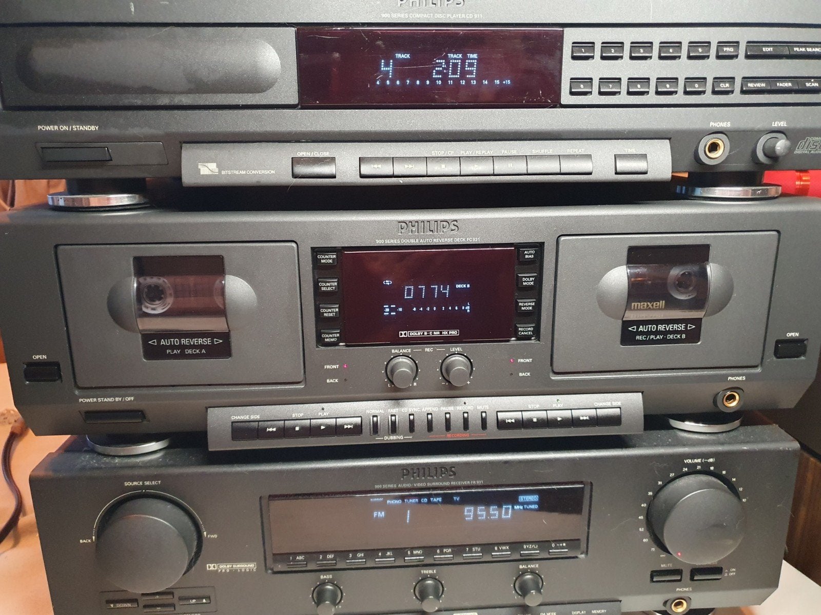 Philips 900 set, Ophalen, Philips, Gebruikt, Tuner of Radio
