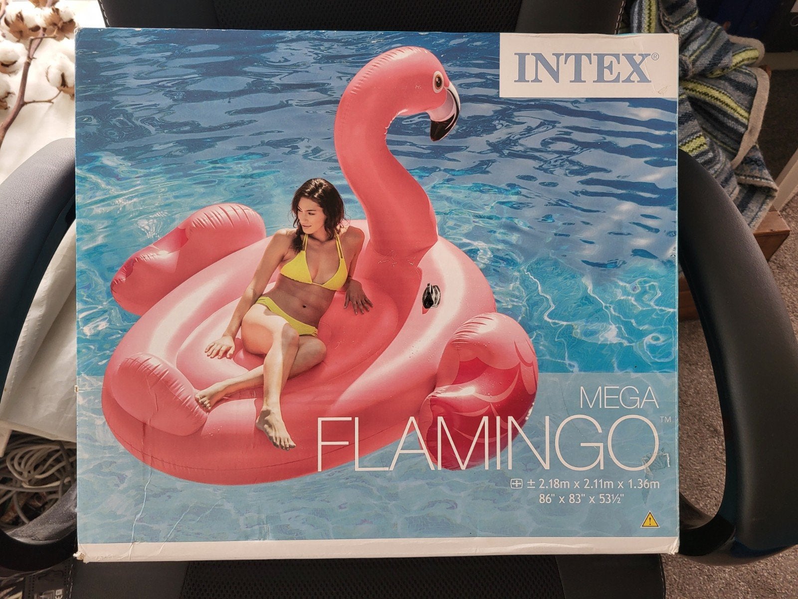 Mega opblaasbare Flamingo, Ophalen of Verzenden, Nieuw