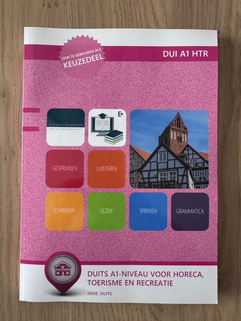 Duits A1-Niveau voor Horeca, Toerisme en Recreatie, Boeken, Ophalen of Verzenden, Nieuw, MBO