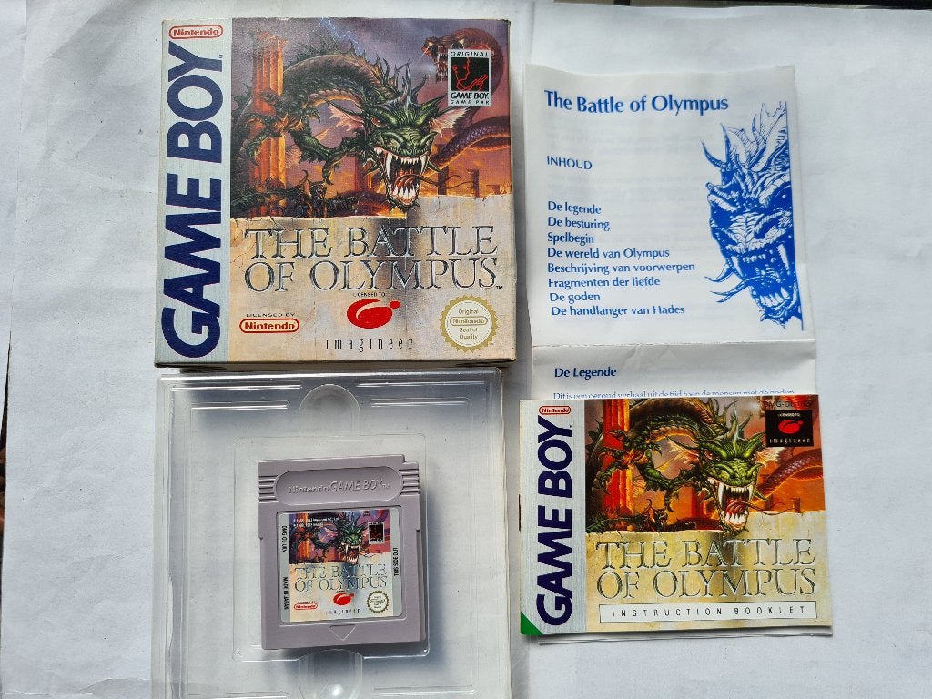 the BATTLE of OLYMPUS ukv, 1 speler, Racen en Vliegen, Ophalen of Verzenden, Zo goed als nieuw