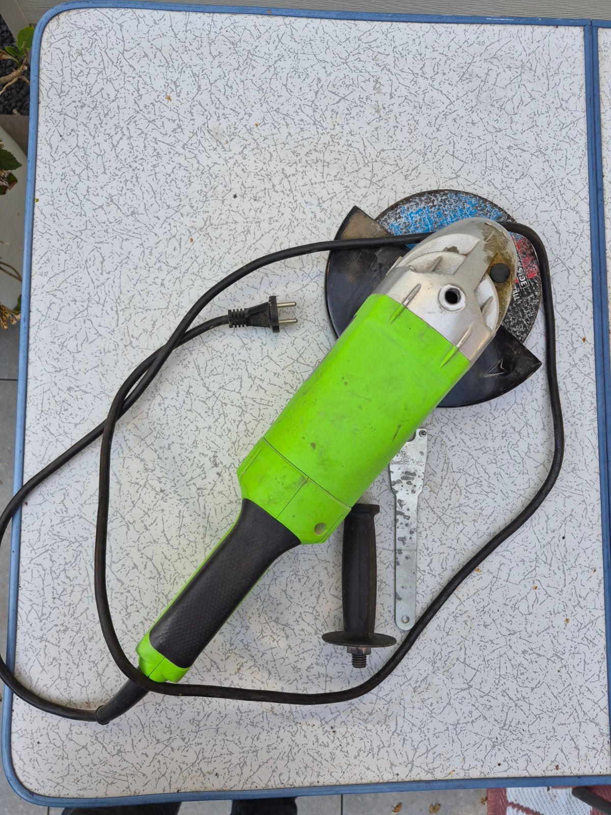 Grote Haakse Slijper 230mm VTools 2200W met slijpschijven, Ophalen, Gebruikt, 1000 watt of meer, Haakse handslijpmachine