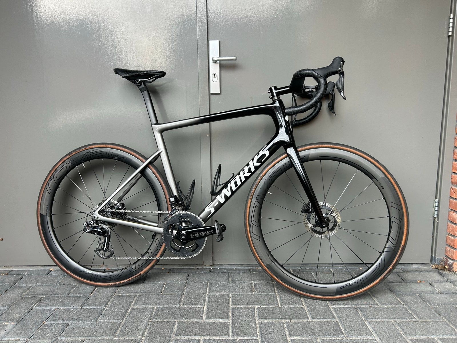 S-Works Tarmac SL6 maat 58 met Powermeter., 28 inch, Gebruikt, Carbon, Heren