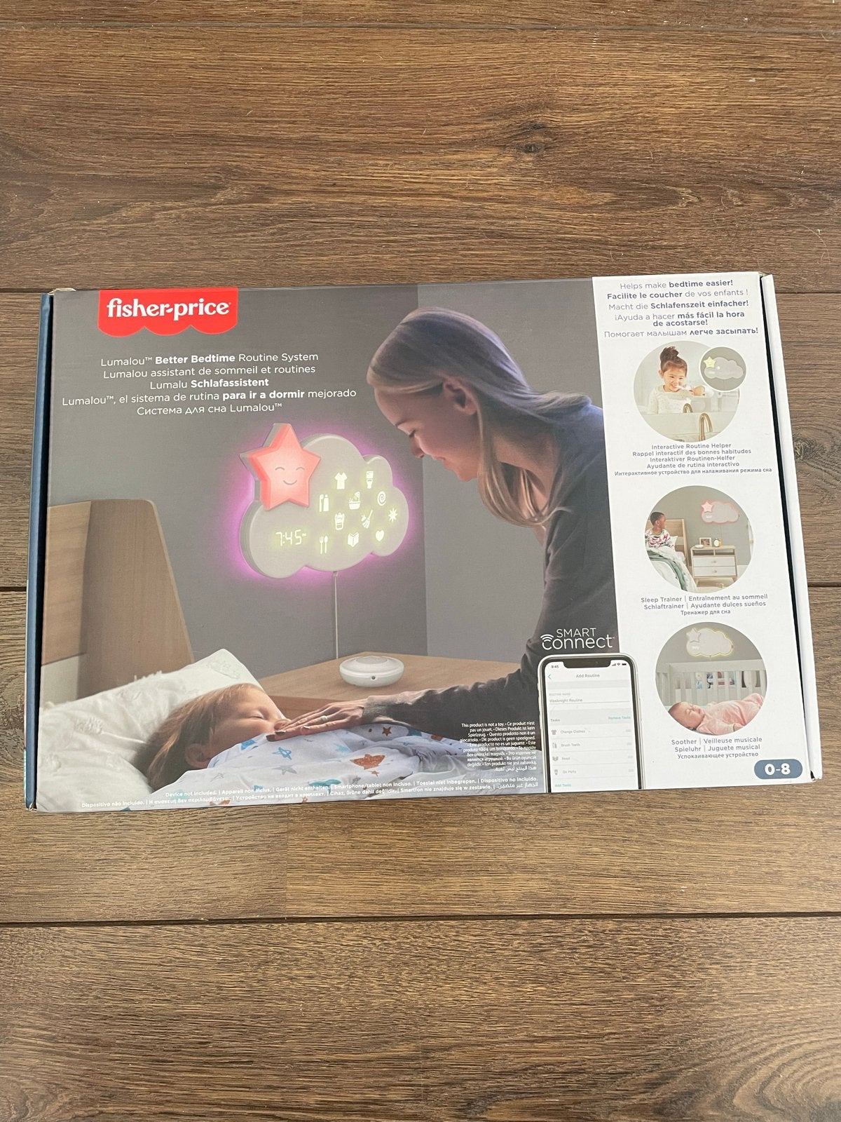 Fisher-Price Lumalou Slaaptrainer en Nachtlampje, Ophalen of Verzenden, Zo goed als nieuw, Overige typen, Met licht