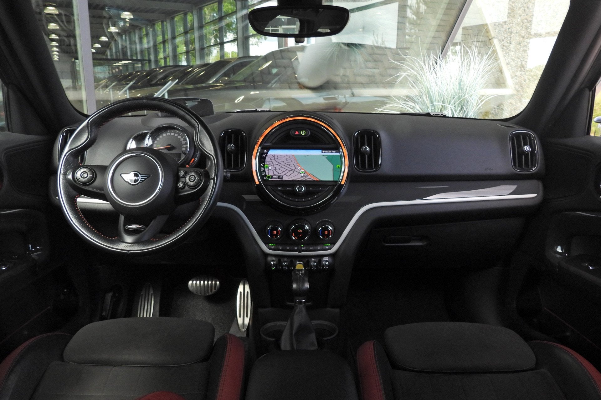 MINI Countryman Cooper SE ALL4 JCW Automaat / Panoramadak /, Auto's, Gebruikt, Vierwielaandrijving, Hybride Elektrisch/Benzine