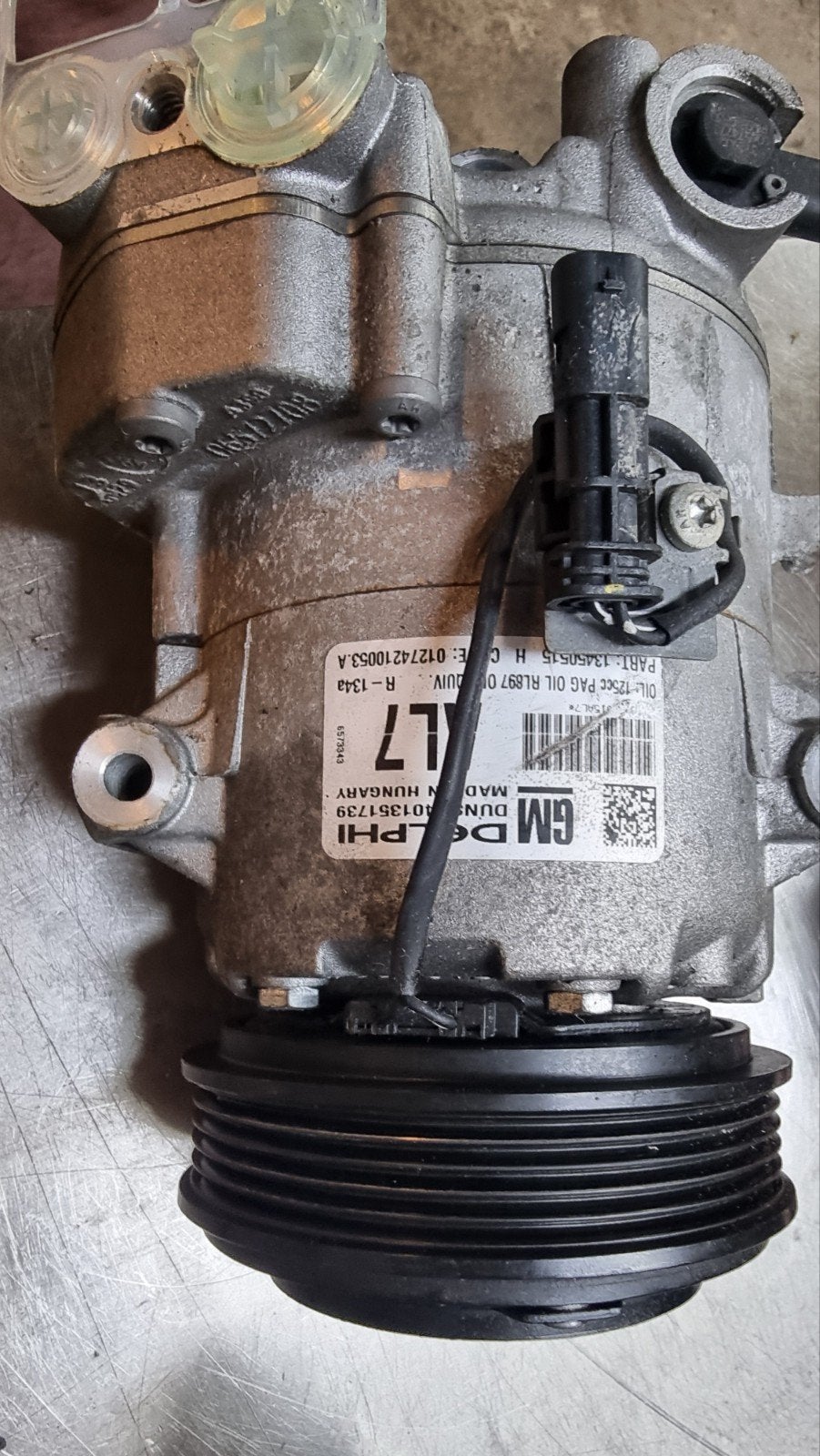 Opel Airco pomp, Airco compresor, Auto-onderdelen, Ophalen of Verzenden, Opel