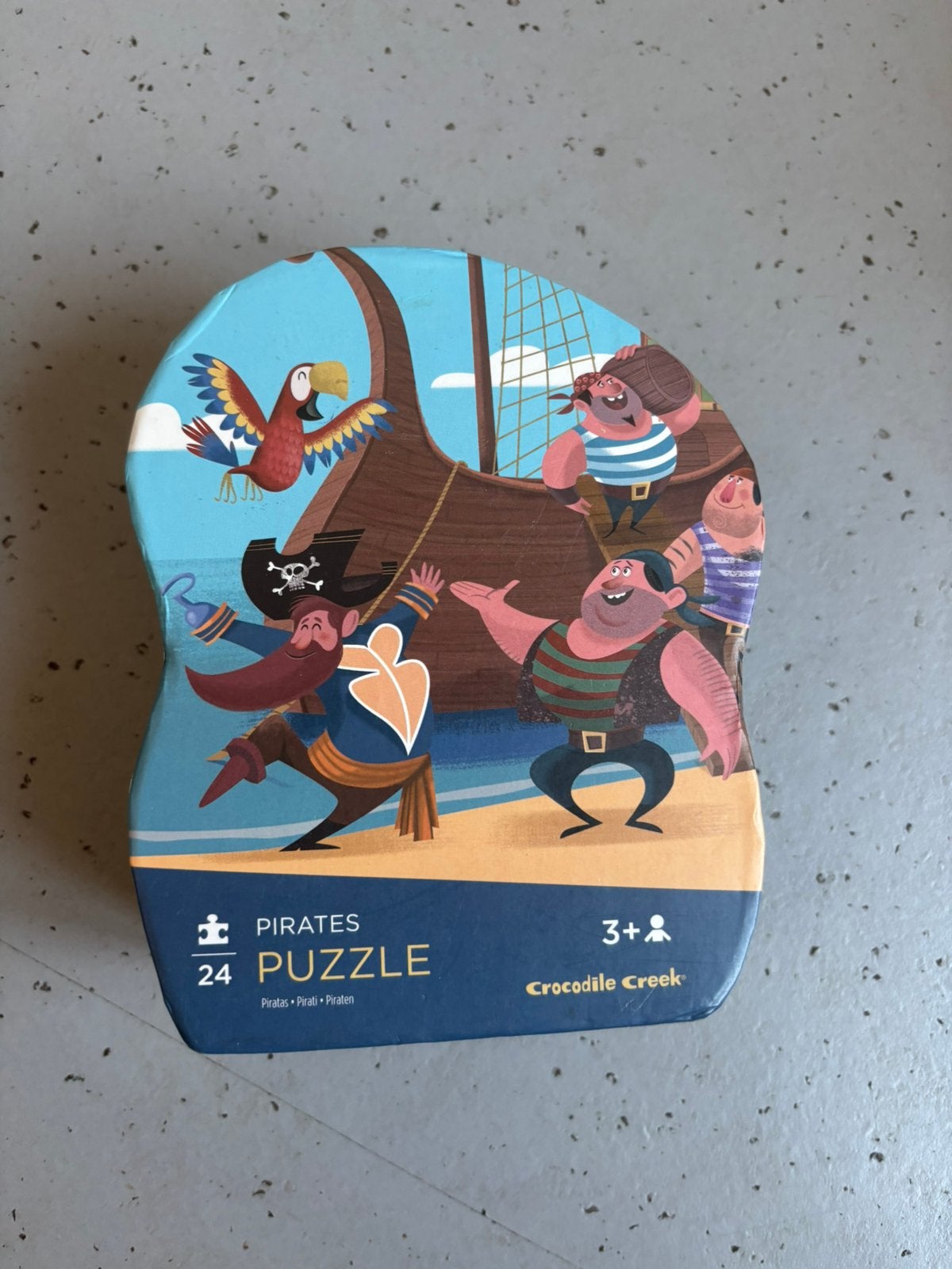 Crocodile creek puzzel pirates - 24 stukjes, Ophalen, 10 tot 50 stukjes, Zo goed als nieuw, 2 tot 4 jaar
