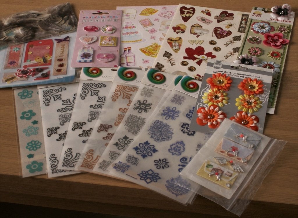 Veel Scrapboek Scrapbook artikelen knutselen, Ophalen of Verzenden, Nieuw, Knutselwerk