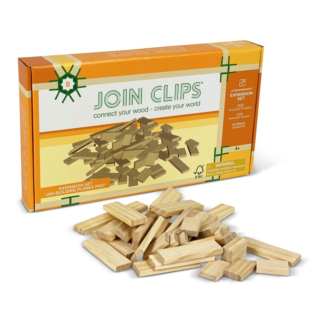 join clips : uitbreiding set 200 bouwplankjes JC200 NIEUW, Ophalen of Verzenden, Nieuw, Overige typen