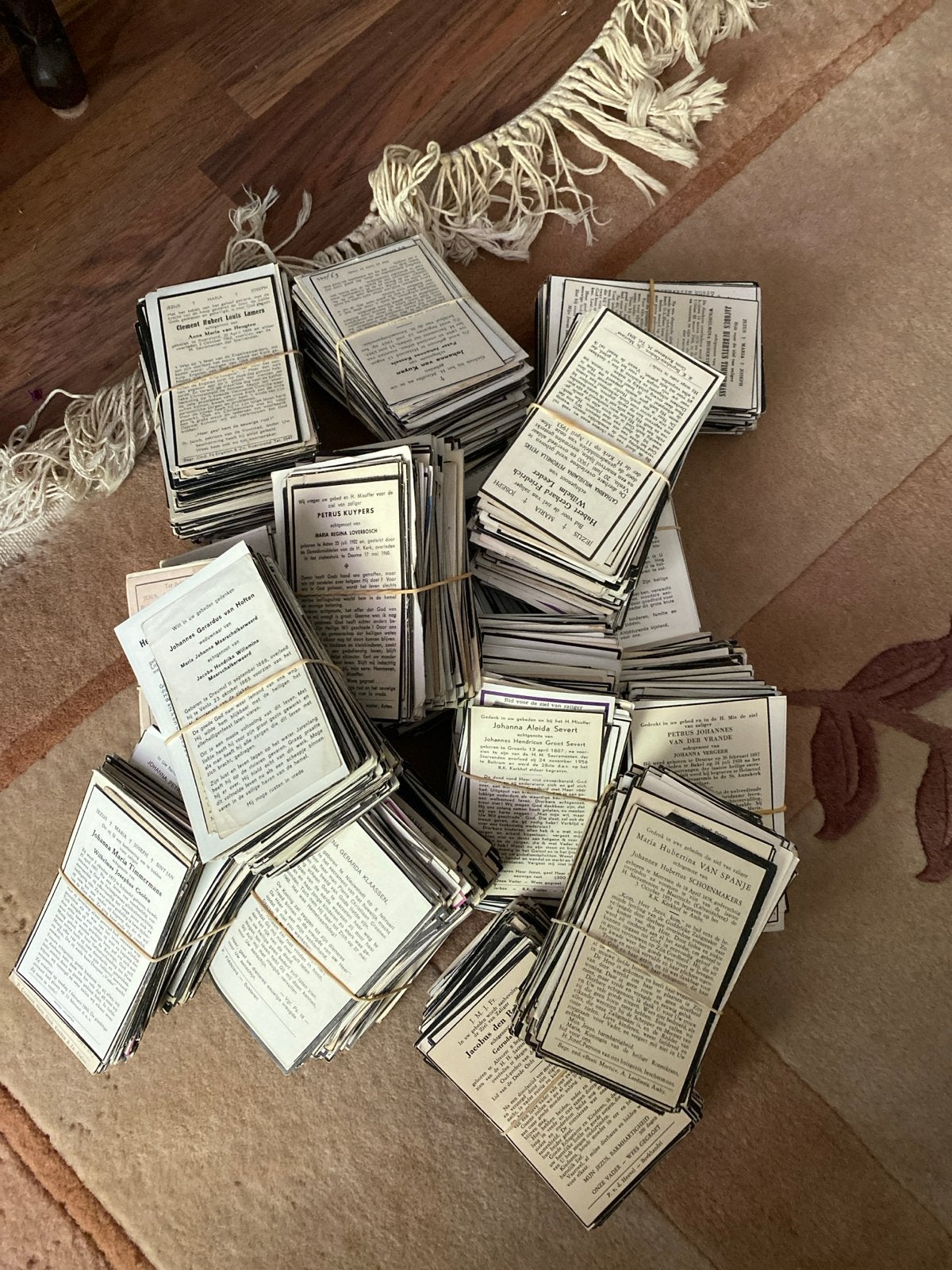 3500 bidprentjes overleden tussen 1900 -1970, Ophalen of Verzenden, Bidprentje