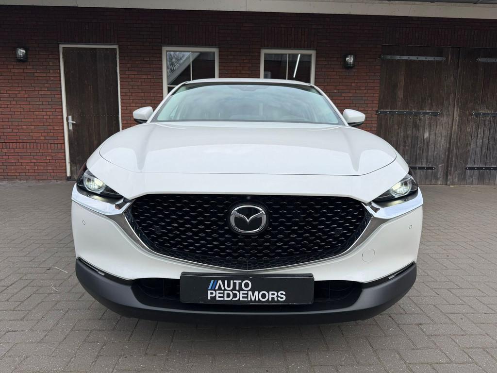 Mazda CX-30 2.0 e-SkyActiv-X M Hybrid Luxury | Trekhaak| ACC, Auto's, Mazda, 1998 cc, Gebruikt, Zwart, 4 cilinders