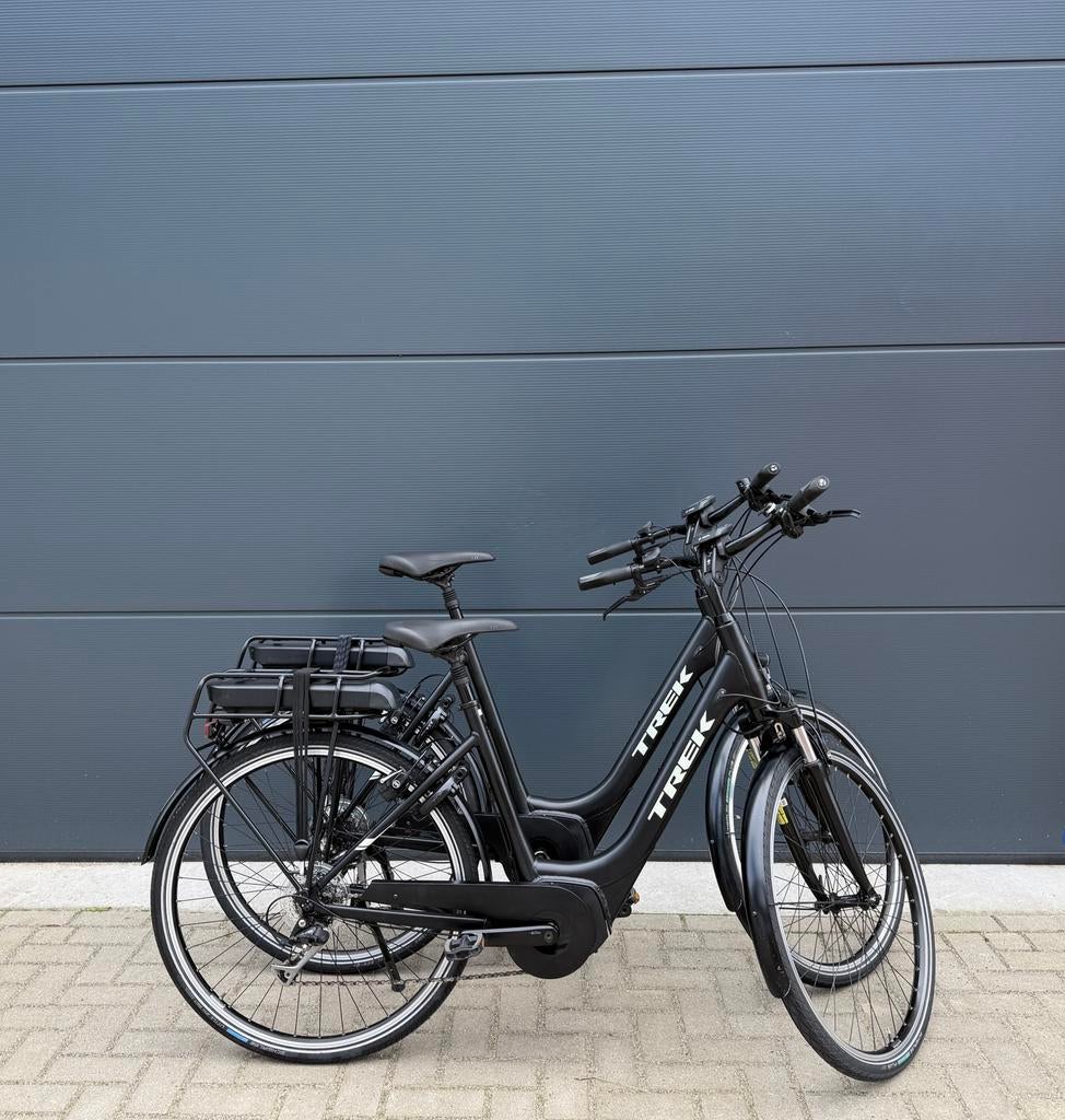 Set Trek TM2+ elektrische fietsen 500WH, Fietsen en Brommers, Elektrische fietsen, 59 cm of meer, Ophalen of Verzenden, Zo goed als nieuw