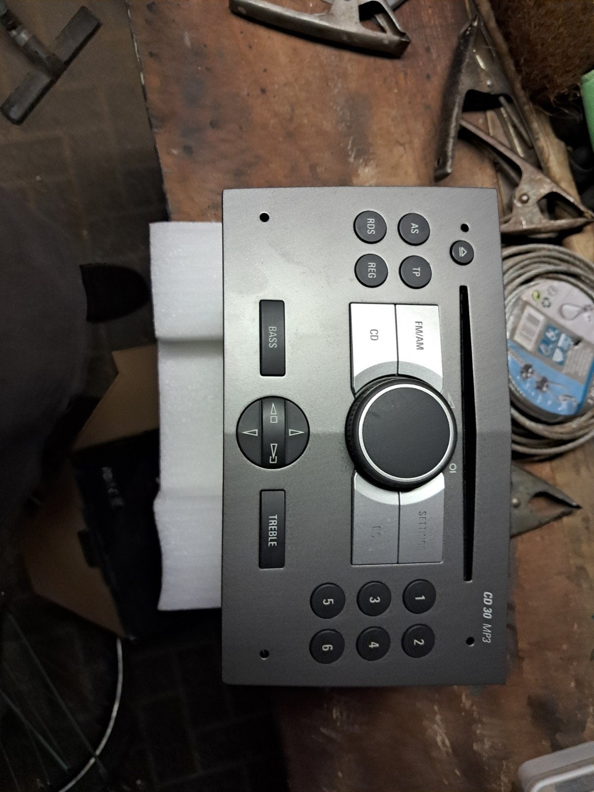 Blaupunkt CD 30 MP3 Autoradio - Opel (Gebruikt), Ophalen of Verzenden, Gebruikt