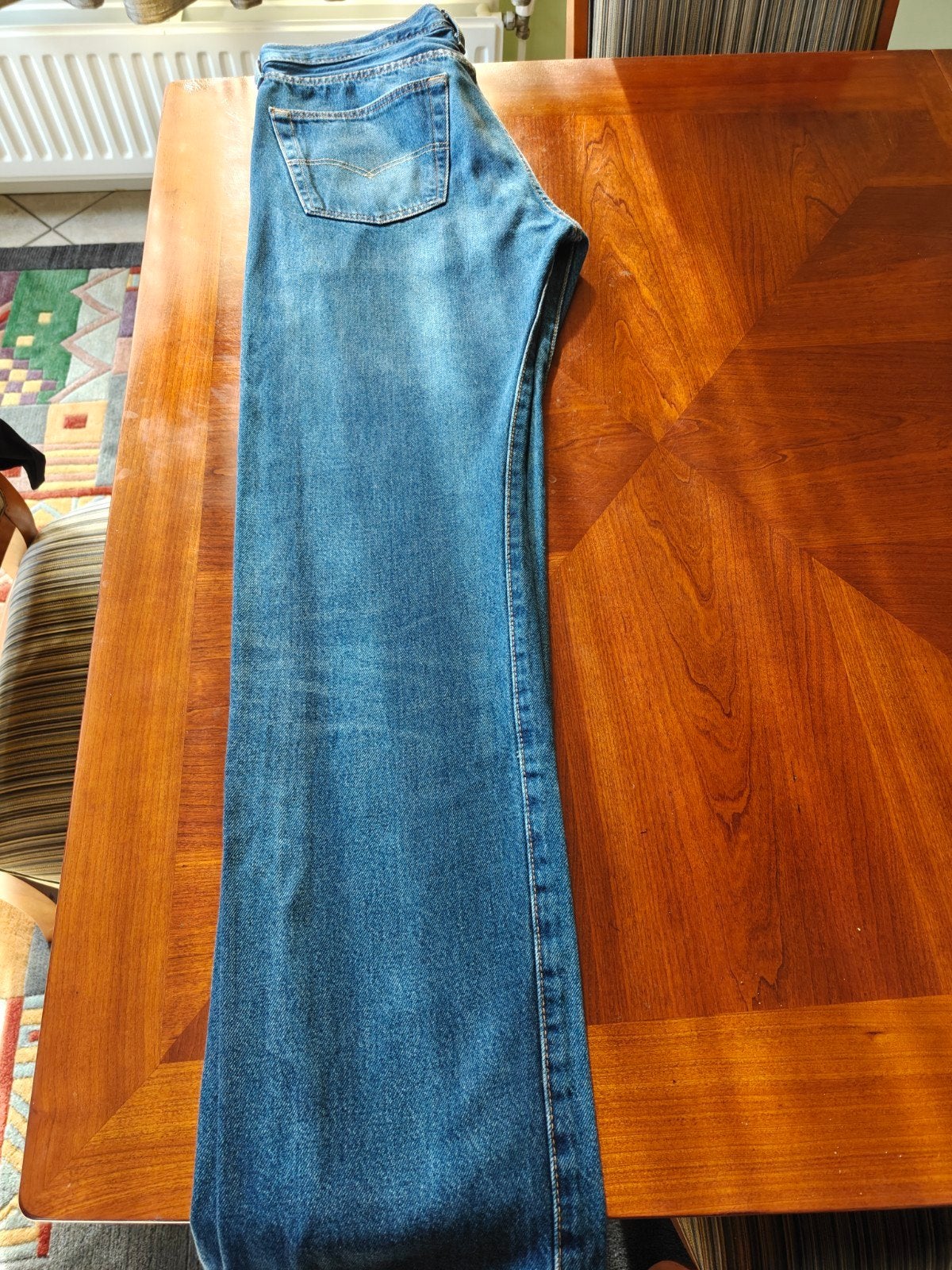 Levi's 501 Original Jeans - Maat W33 L34, Kleding | Heren, Levi's, Blauw, Ophalen of Verzenden, Zo goed als nieuw