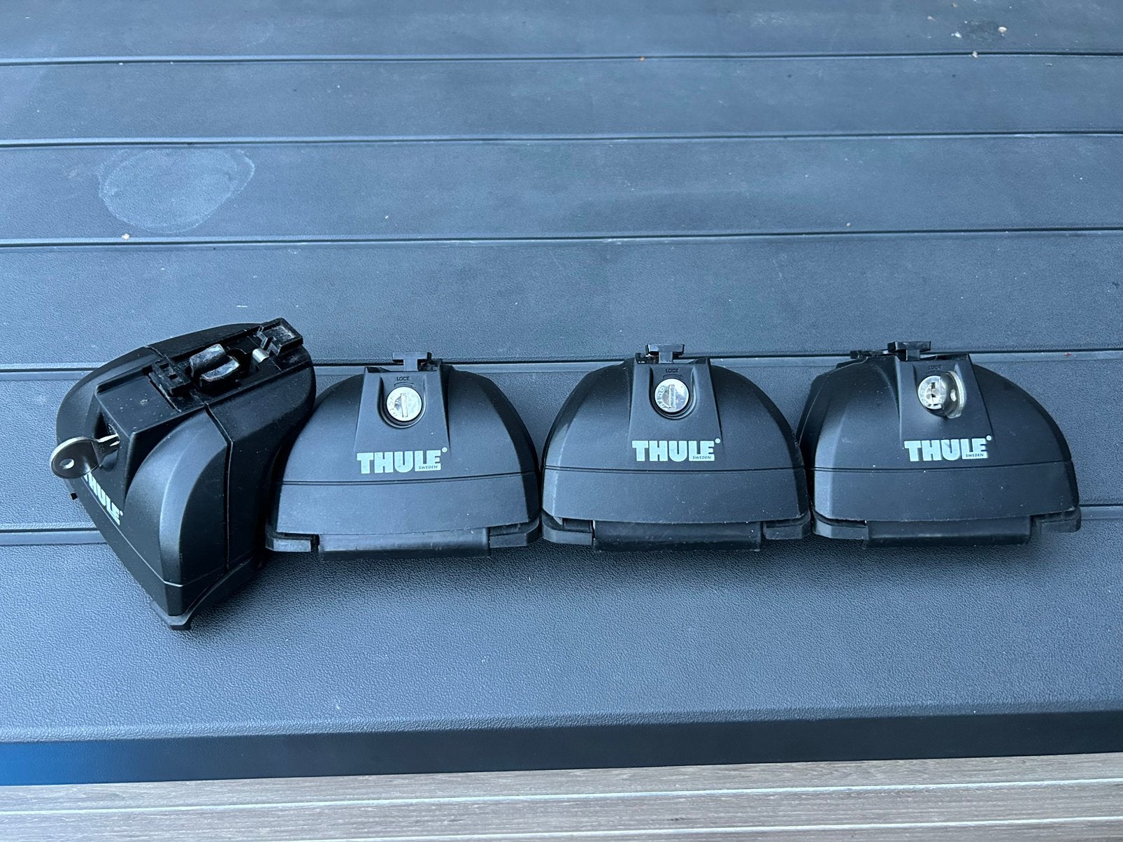 Thule Rapid 753 voetenset Hyundai Kona 2017 model, Auto diversen, Ophalen of Verzenden, Zo goed als nieuw